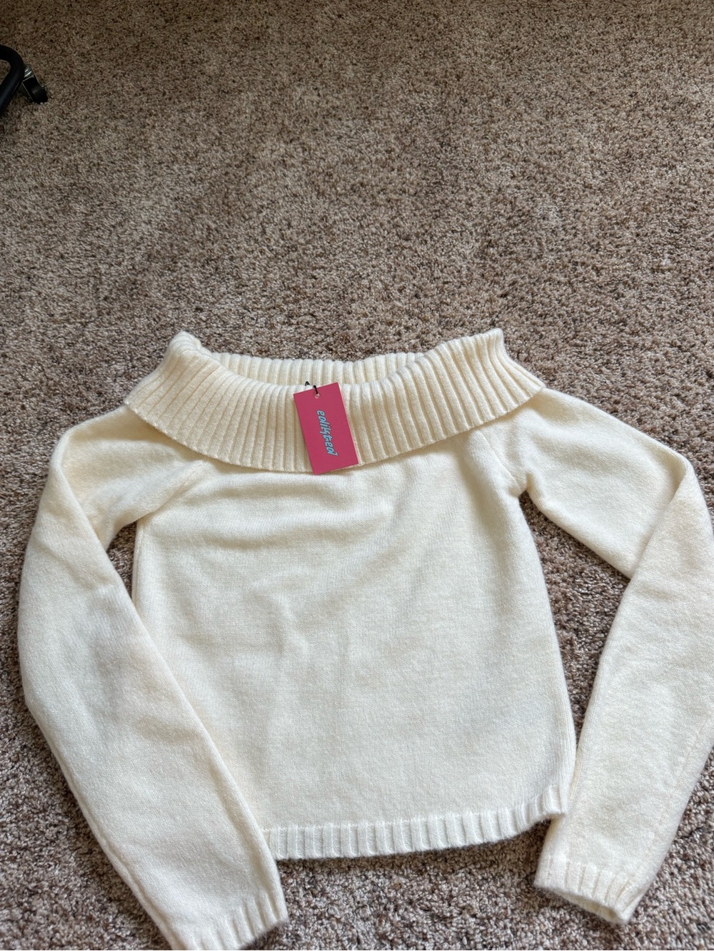 Edikted Off The Shoulder Sweater